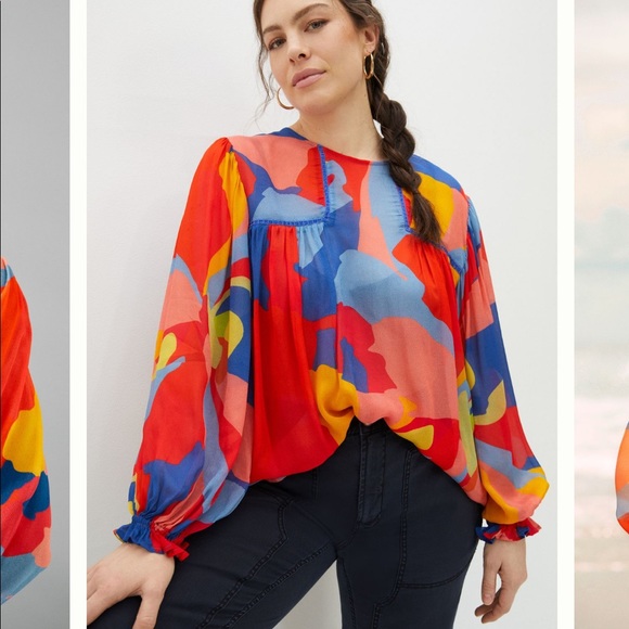 Anthropologie Miranda Peasant Blouse - Picture 4 of 13